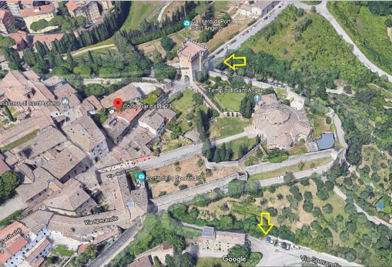 Loft Garibaldi, Garage Privato! Leilighet Perugia Eksteriør bilde